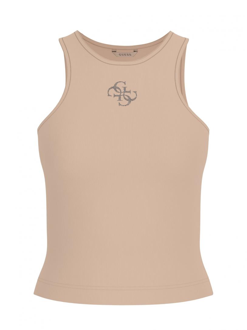 NEW SL ROUND NK GUENDALINA TOP Beige NEW SL ROUND NK GUENDALINA TOP Beige 1