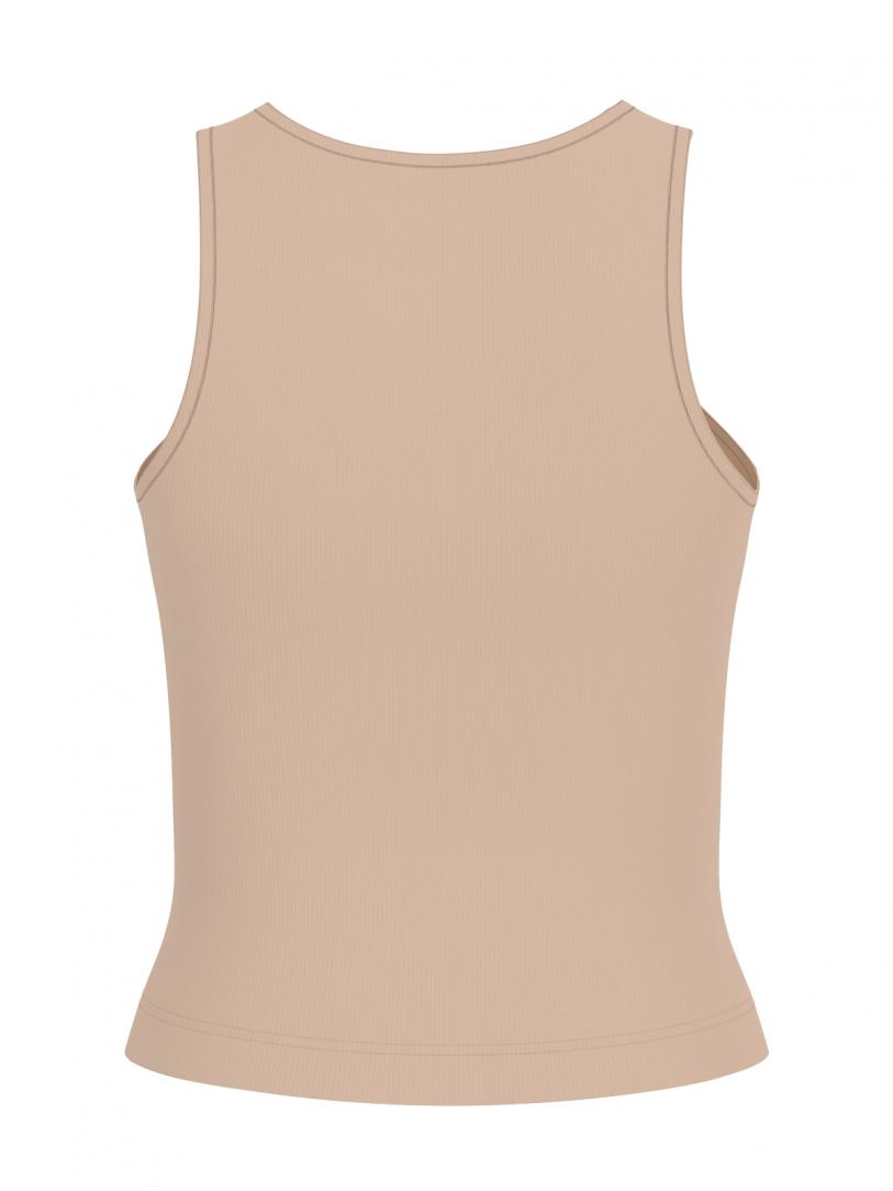 NEW SL ROUND NK GUENDALINA TOP Beige NEW SL ROUND NK GUENDALINA TOP Beige 2