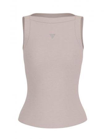 Maglia Donna TINA RIBS TANK TOP Beige
