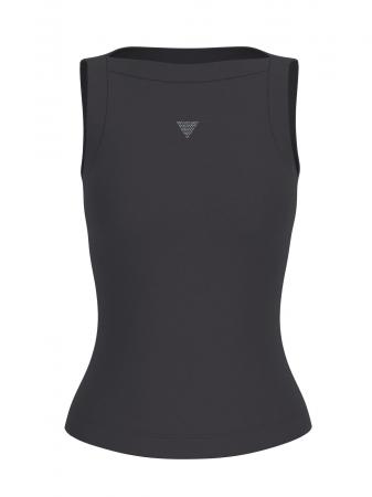 Maglia Donna TINA RIBS TANK TOP Nero