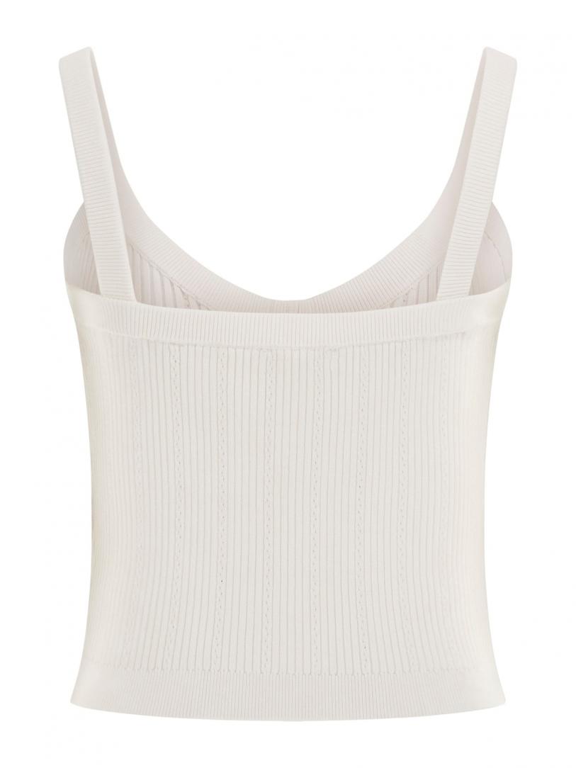 SL EMMIE TANK TOP SWTR Bianco SL EMMIE TANK TOP SWTR Bianco 2