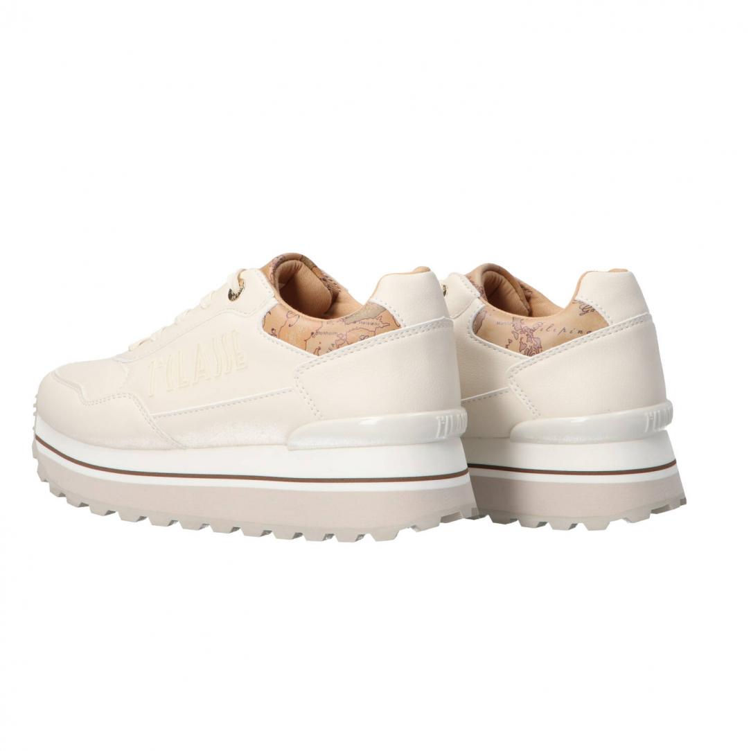 PLATFORM PELLE E GEO Bianco Panna 4