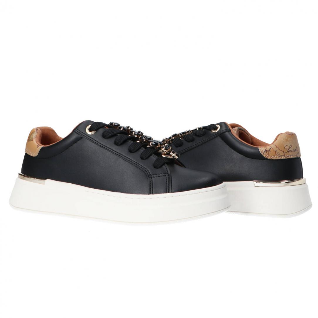 Bassa allacciata strass N 2270 0289 Nero 3