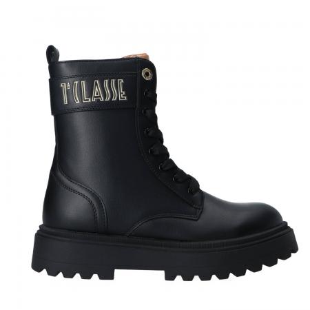 Anfibi Donna Stringato pelle logo N 2316...