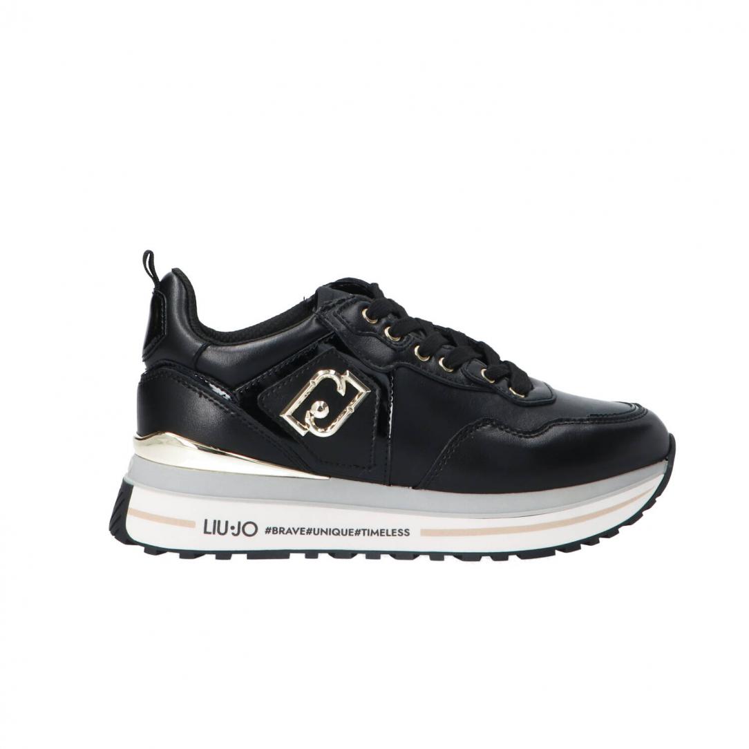 Maxi wonder 01 calf platform Nero 1