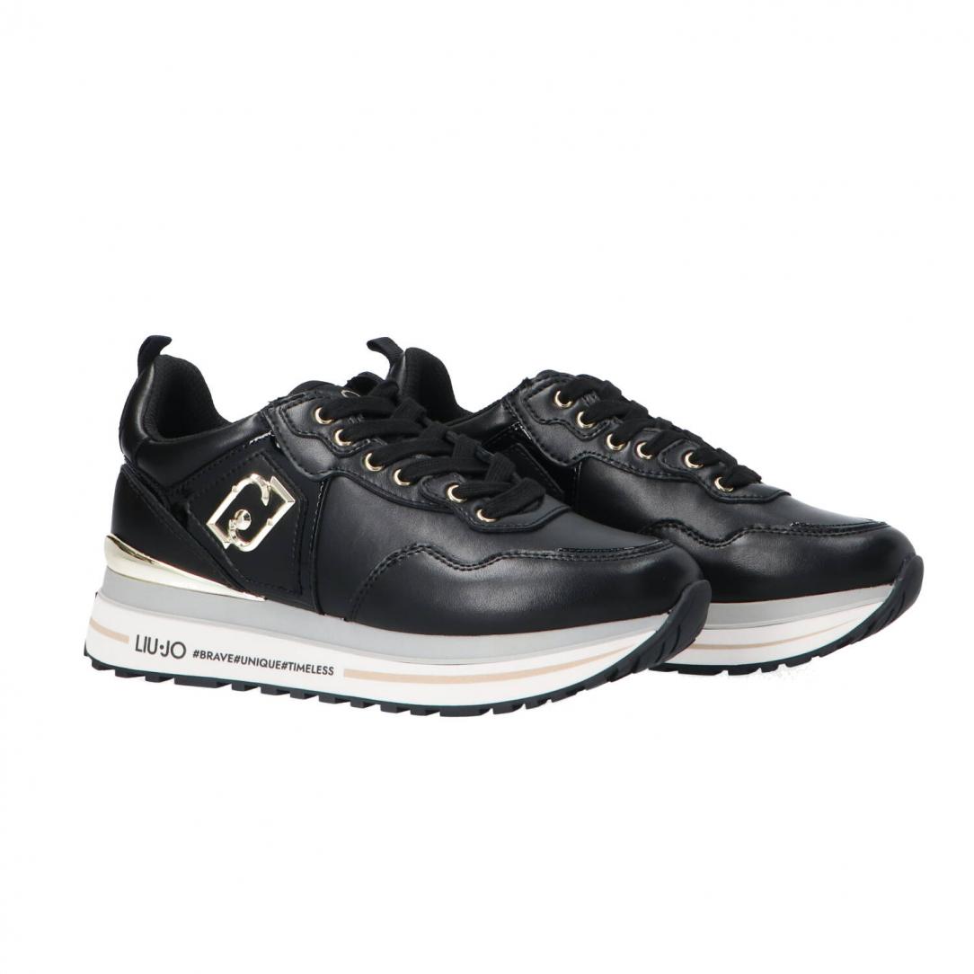 Maxi wonder 01 calf platform Nero 2