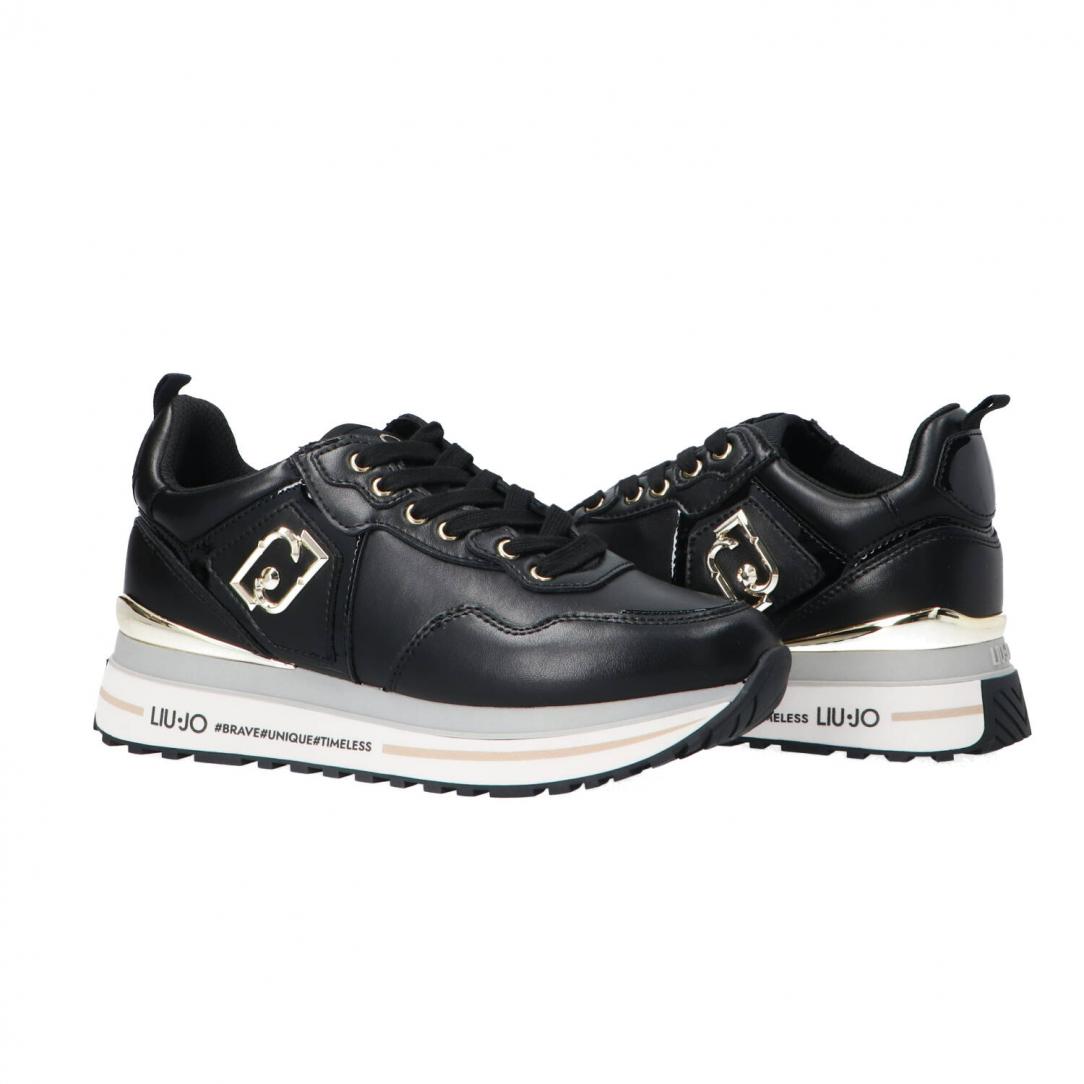 Maxi wonder 01 calf platform Nero 3