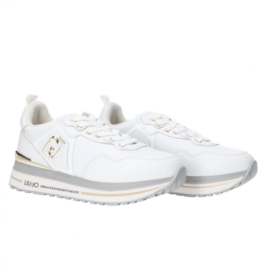 Maxi wonder 01 calf platform Bianco 2