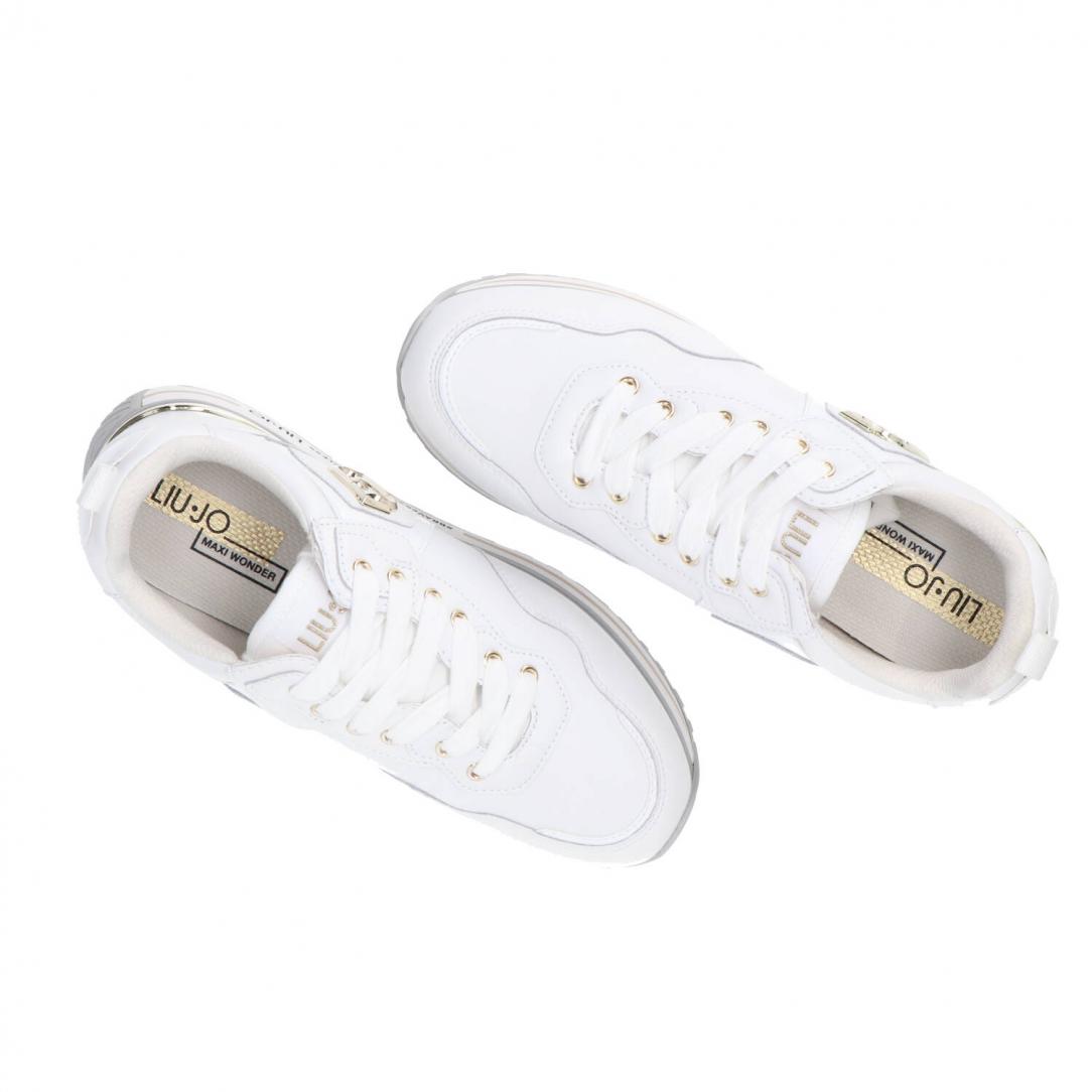 Maxi wonder 01 calf platform Bianco 5