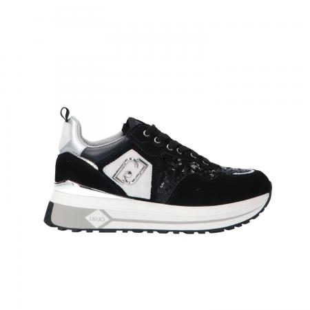 Sneakers Donna Maxi wonder 01 suede e...