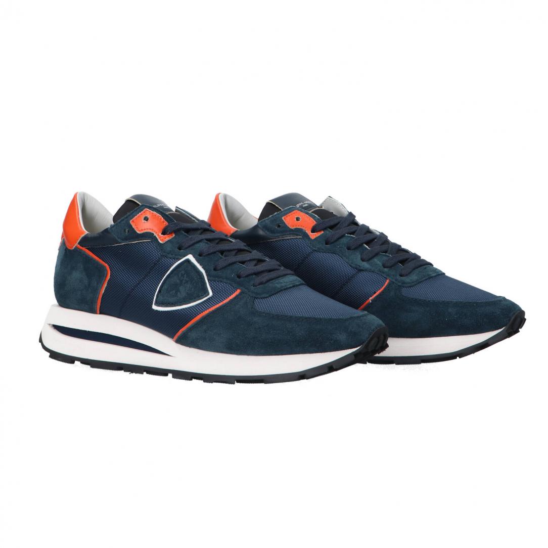 Tropez haute low man Blu arancio 2