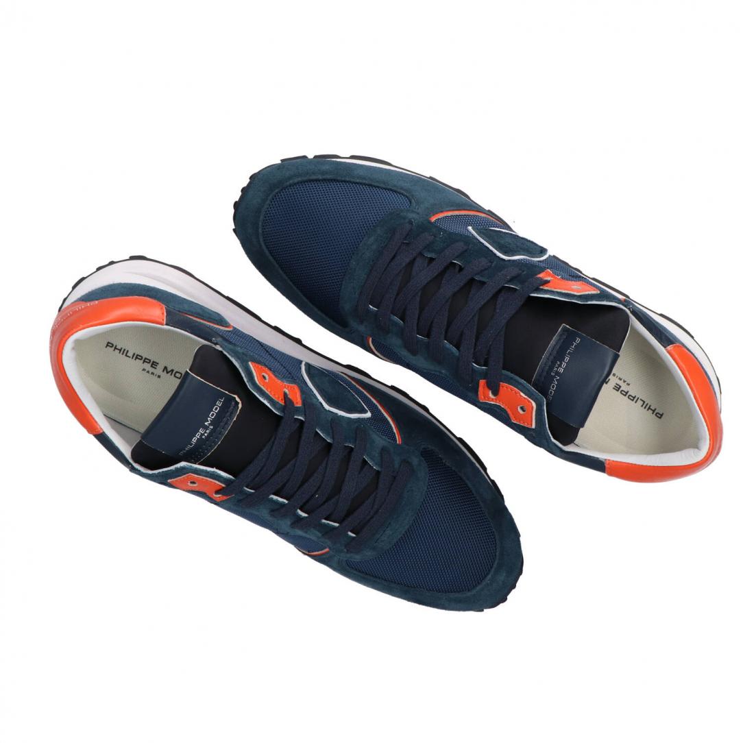 Tropez haute low man Blu arancio 5