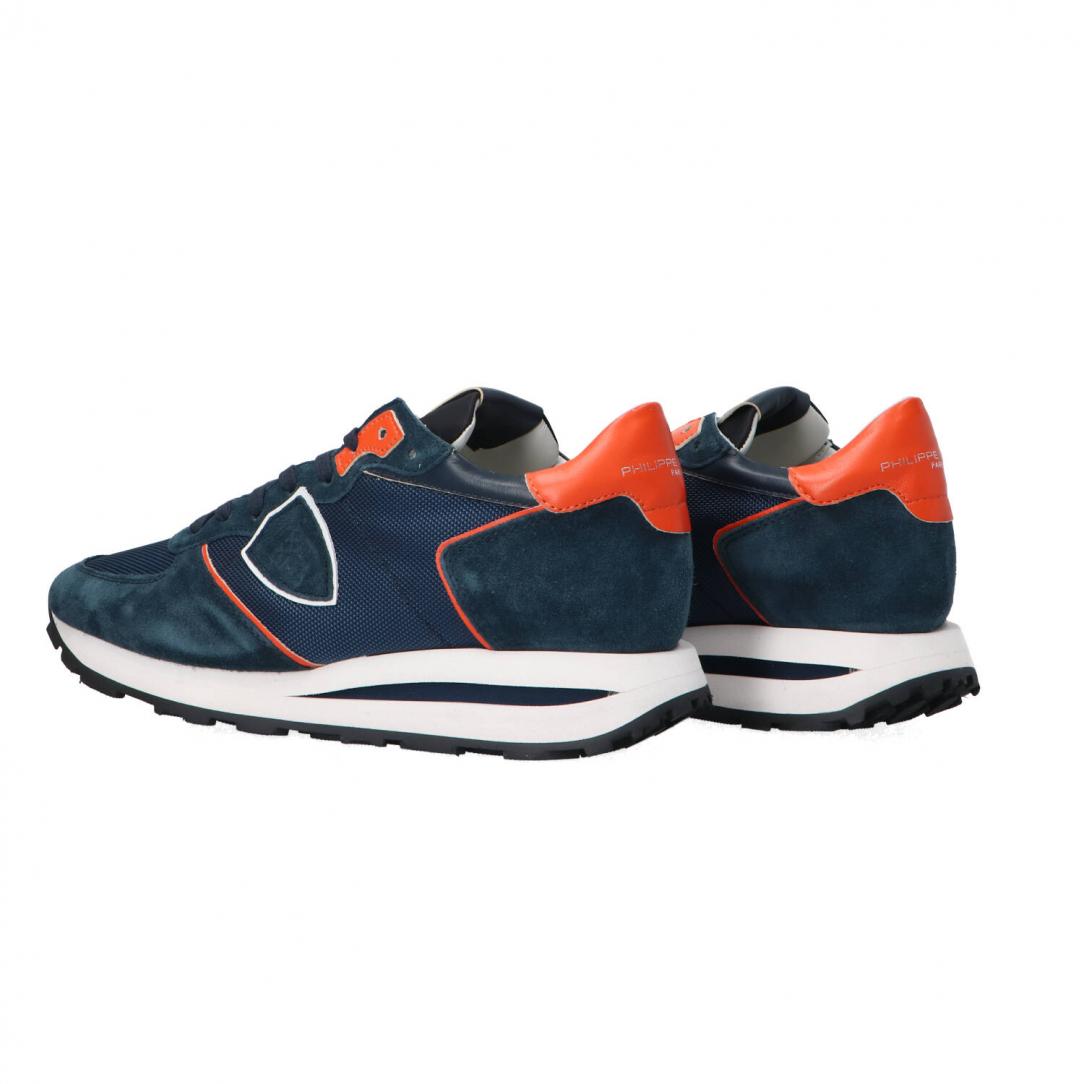 Tropez haute low man Blu arancio 4