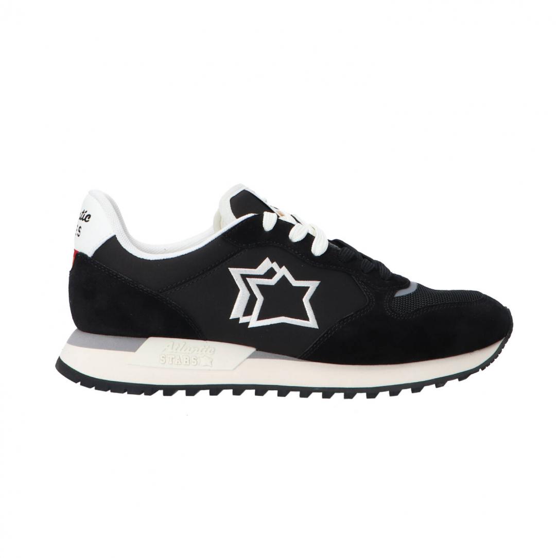 Mennea pelle e suede Nero 1