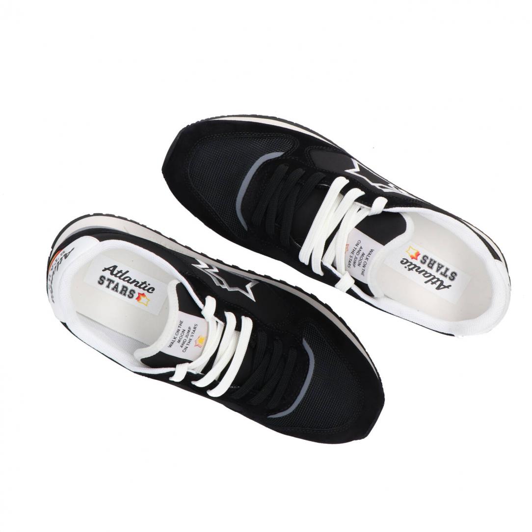 Mennea pelle e suede Nero 5