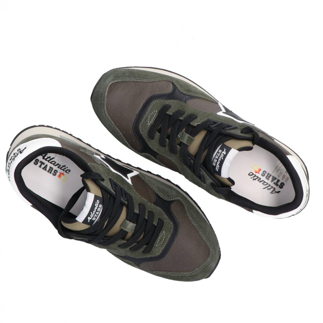 Draco pelle e suede Verde Scuro Draco pelle e suede Verde Scuro 5