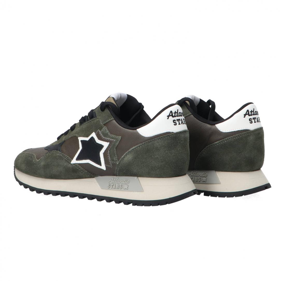 Draco pelle e suede Verde Scuro Draco pelle e suede Verde Scuro 4