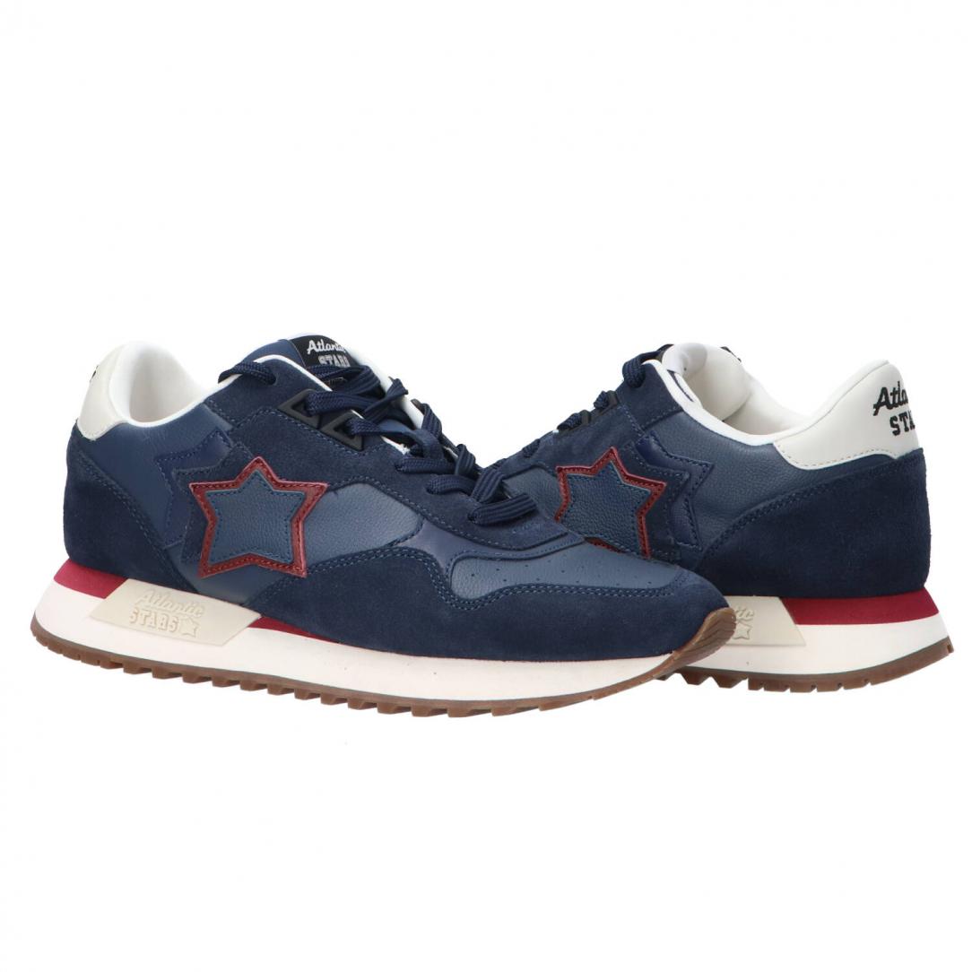Draco pelle e suede Blu Draco pelle e suede Blu 3