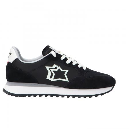 Sneakers Uomo Meucci pelle e suede Nero