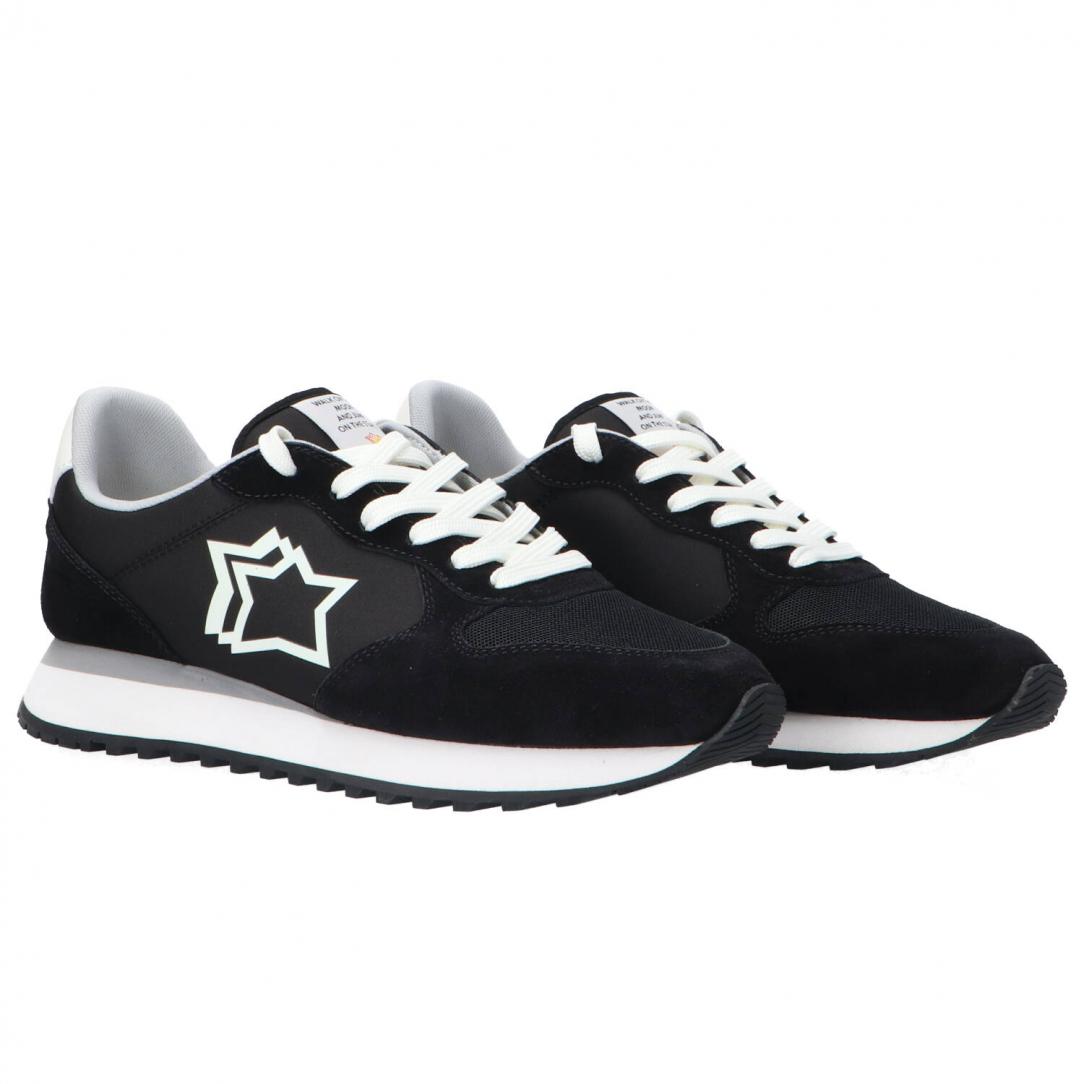 Meucci pelle e suede Nero 2