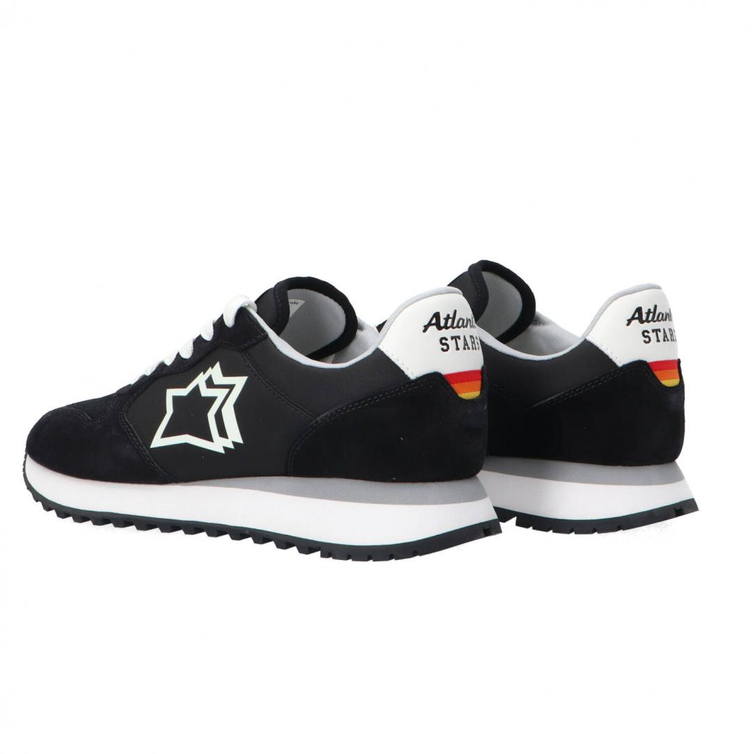 Meucci pelle e suede Nero 4