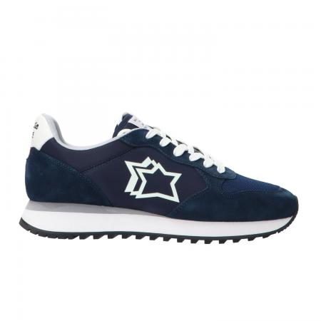 Sneakers Uomo Meucci pelle e suede Blu