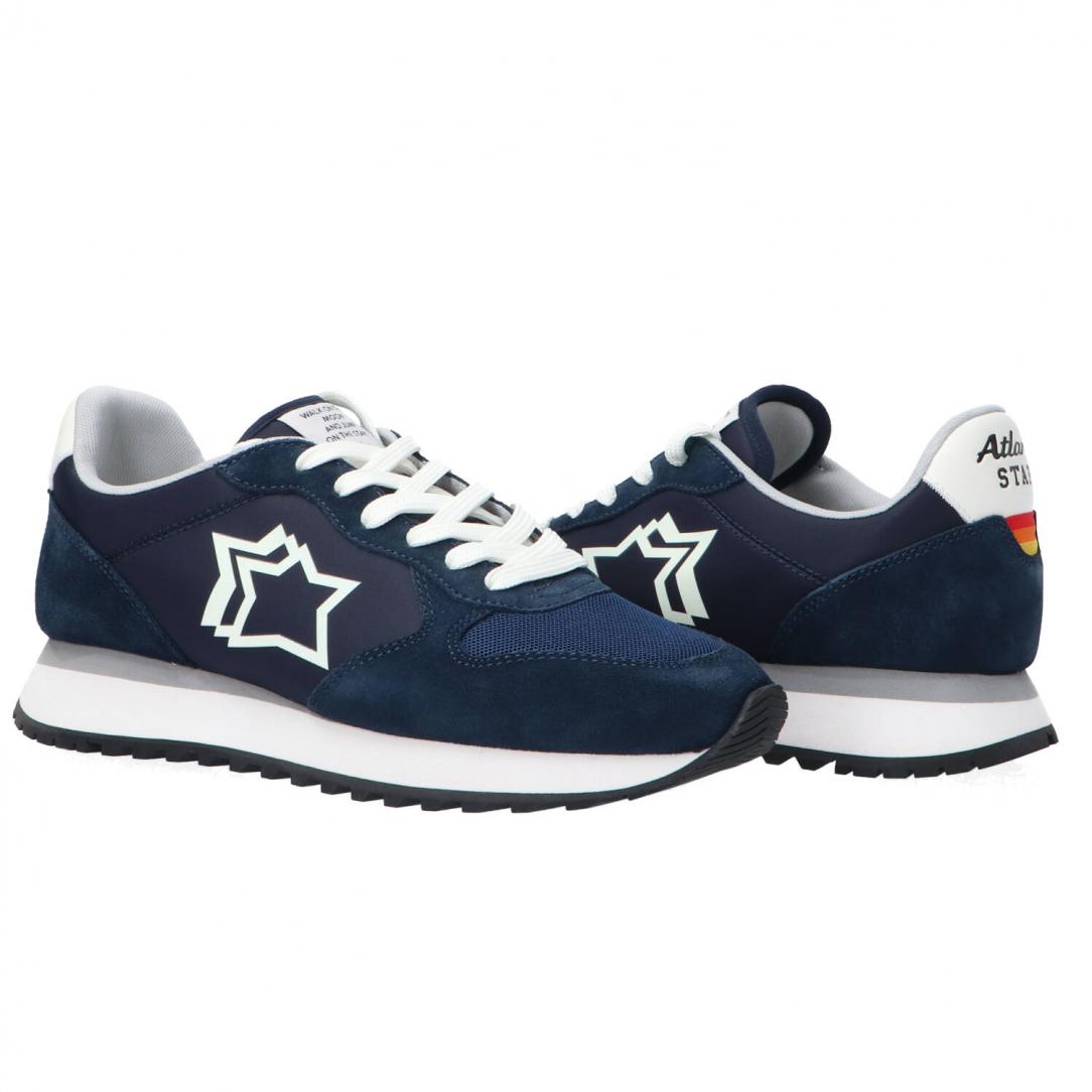 Meucci pelle e suede Blu Meucci pelle e suede Blu 3
