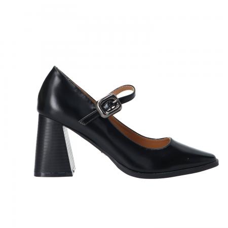 Decolletes Donna GV90 Stiletto tacco largo Nero