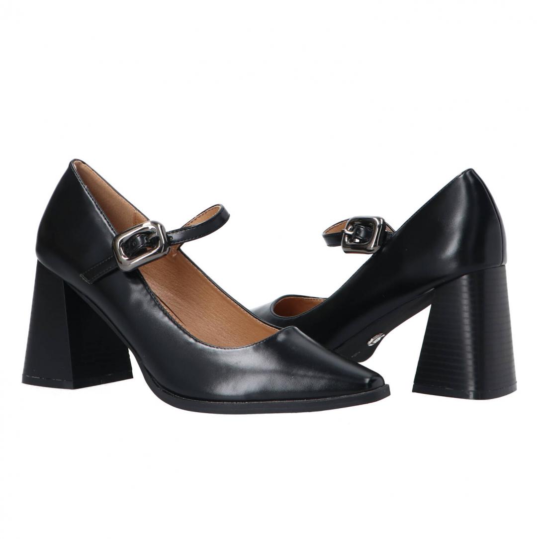 GV90 Stiletto tacco largo Nero GV90 Stiletto tacco largo Nero 3