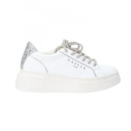 Sneakers Donna New Addict leather platform...