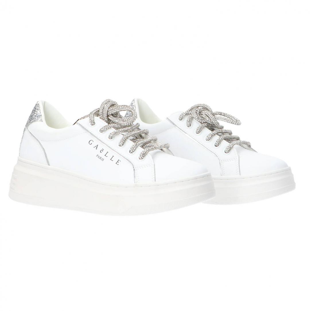 New Addict leather platform Argento 2