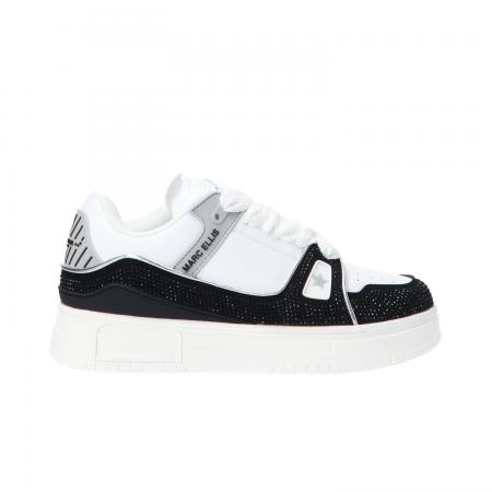 Sneakers Donna BIBI5002 snekaers strass Nero