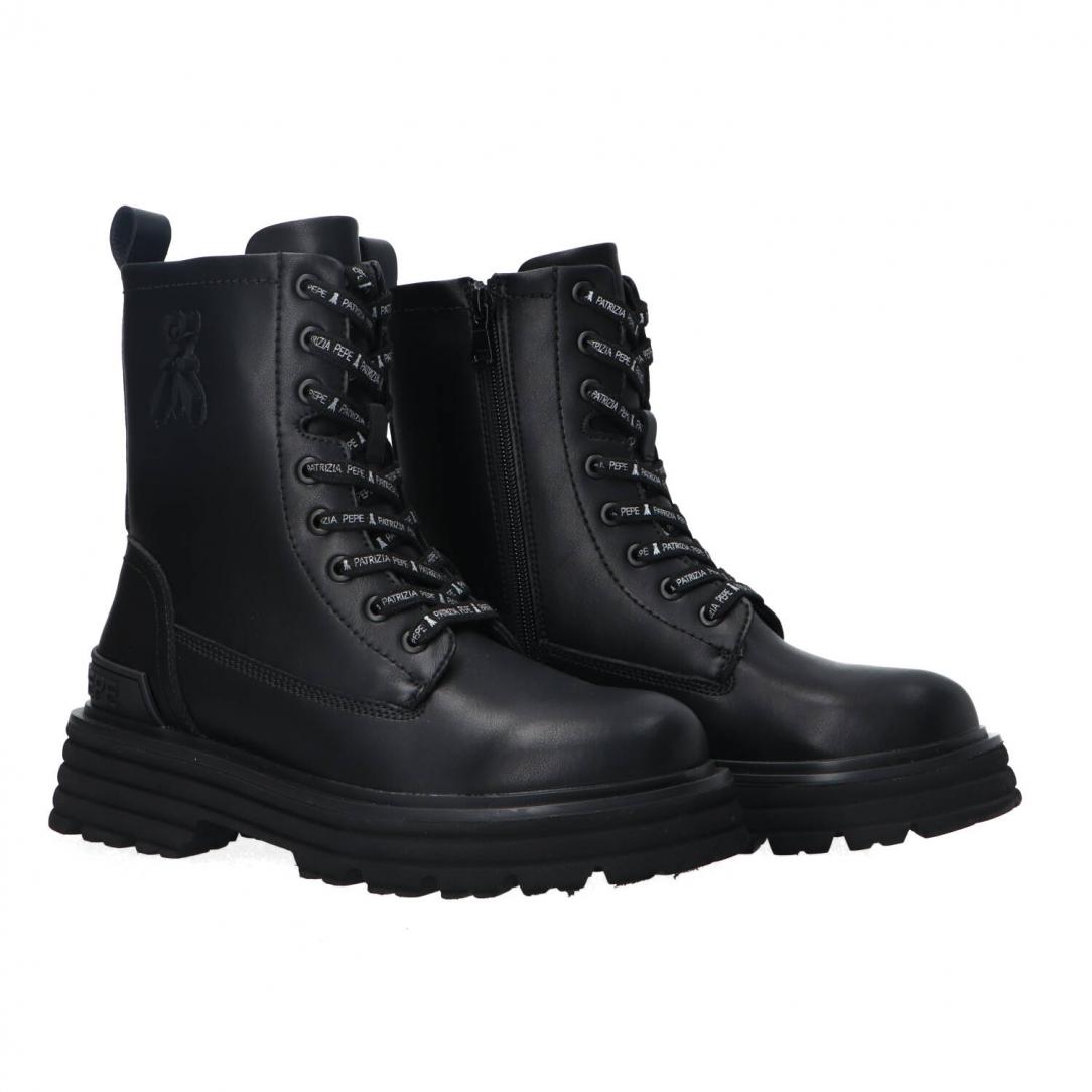 PPJ978 Vitello lacci logo Nero PPJ978 Vitello lacci logo Nero 2