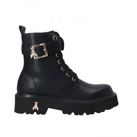 Anfibi Donna PPJ966 Vitello fibbia logo...