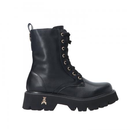 Anfibi Donna PPJ972 Polacco vitello Nero