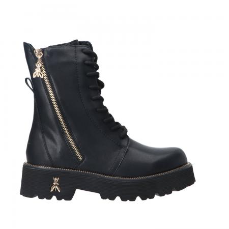 Anfibi Donna PPJ961 Vitello cerniera...