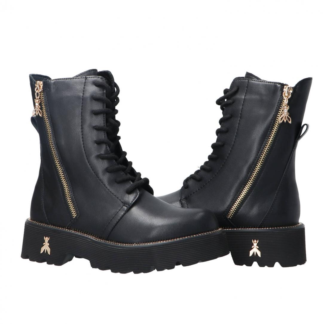 PPJ961 Vitello cerniera laterale Nero PPJ961 Vitello cerniera laterale Nero 3