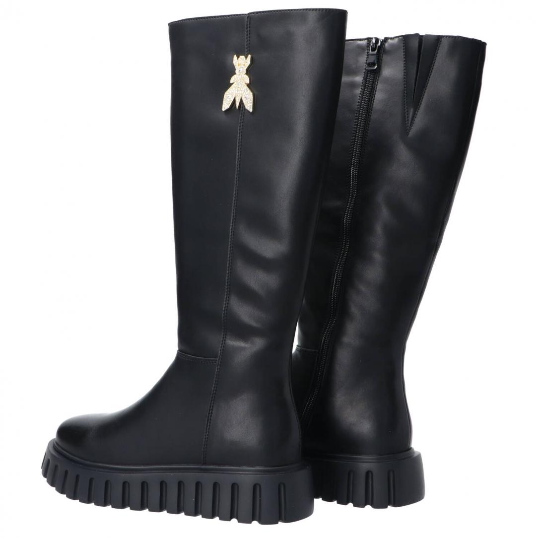 PPJ983 Vitello logo strass Nero PPJ983 Vitello logo strass Nero 4