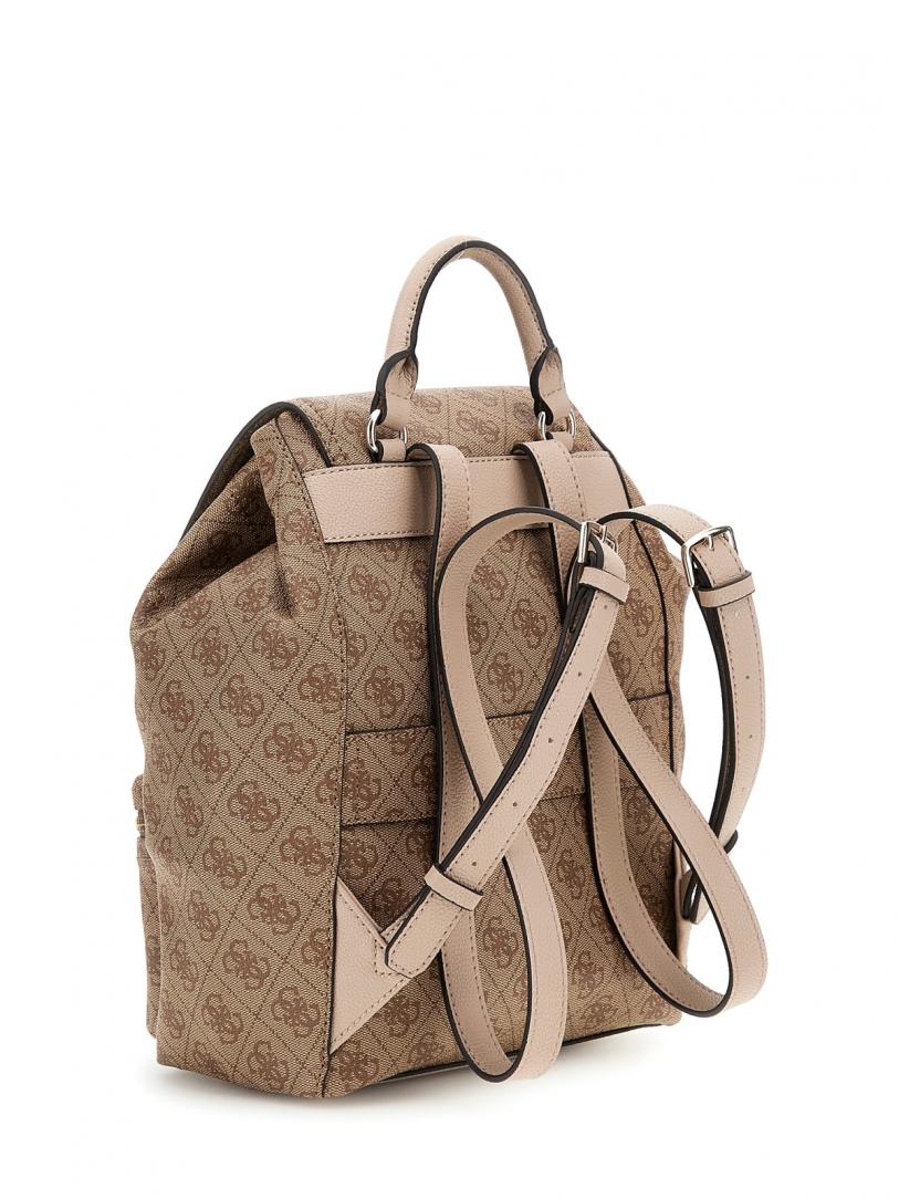 MANHATTAN II FLAP BACKPACK Beige 2