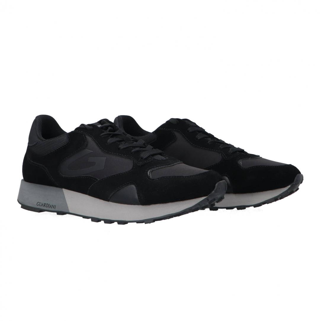 WEN 4523 low M suede/fab Nero WEN 4523 low M suede/fab Nero 2