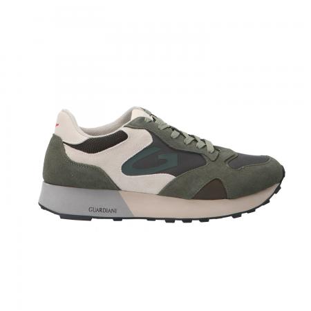 Sneakers Uomo WEN 4523 low M suede/fab Verde