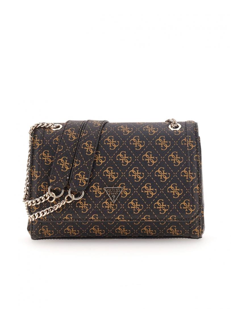 NOELLE II CNVRTBLE XBODY FLAP marrone monogram 1