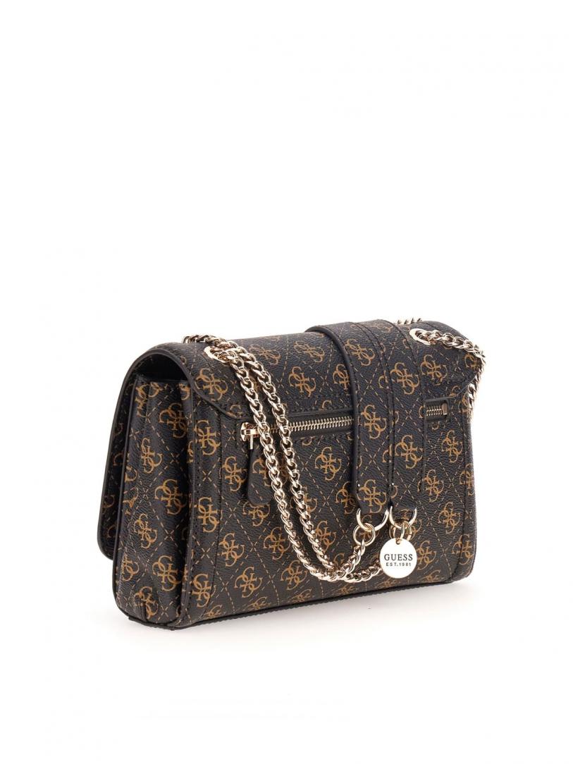 NOELLE II CNVRTBLE XBODY FLAP marrone monogram 2