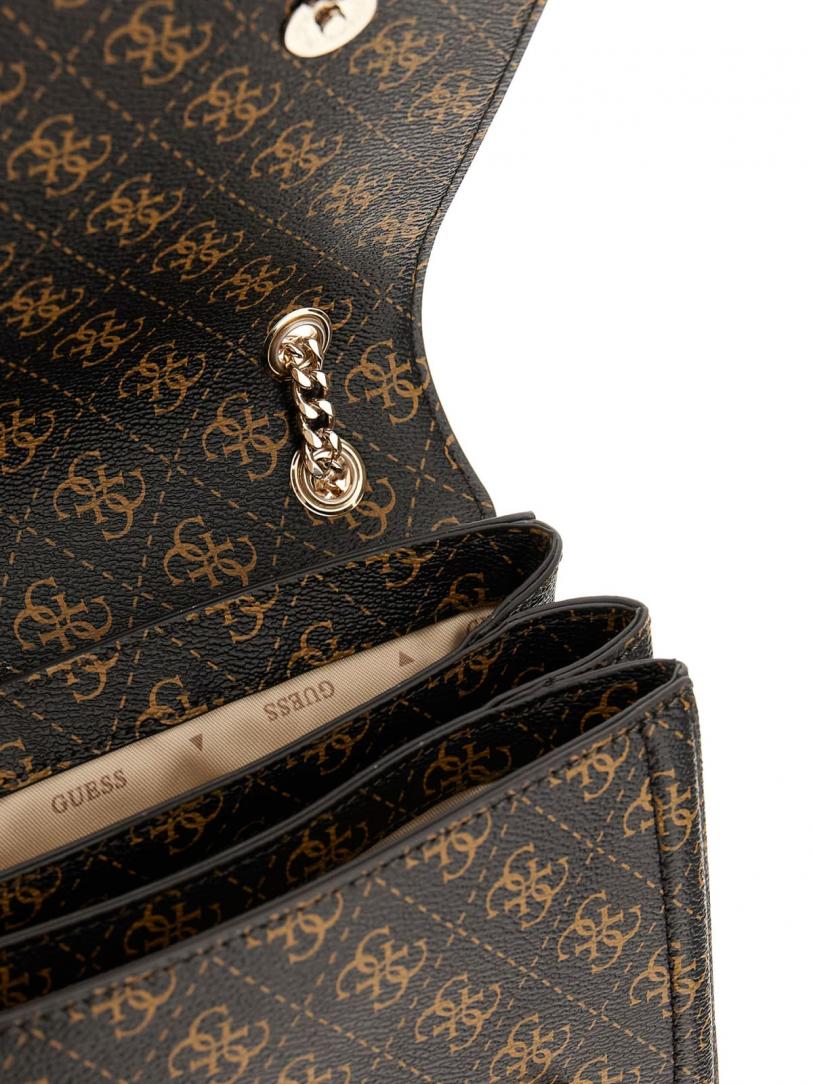 NOELLE II CNVRTBLE XBODY FLAP marrone monogram 3
