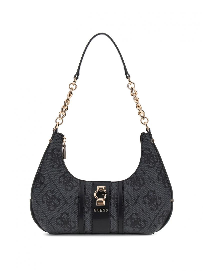 ERENIA TOP ZIP SHOULDER BAG Nero ERENIA TOP ZIP SHOULDER BAG Nero 1