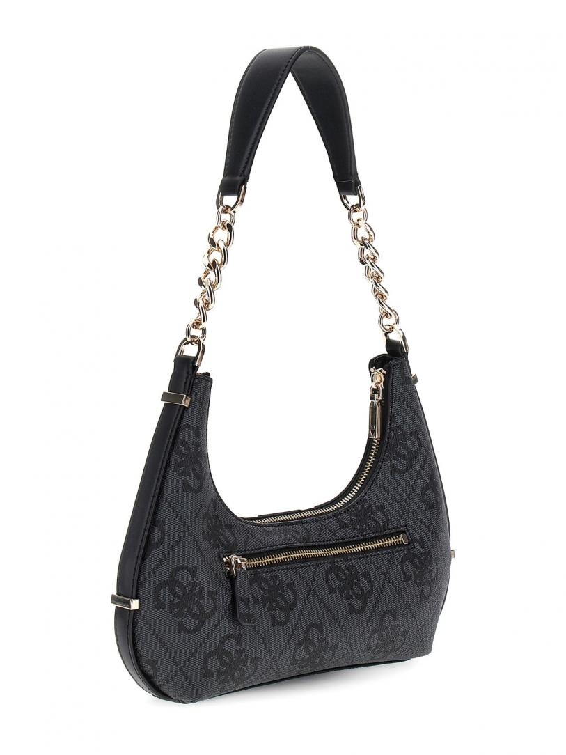 ERENIA TOP ZIP SHOULDER BAG Nero ERENIA TOP ZIP SHOULDER BAG Nero 2