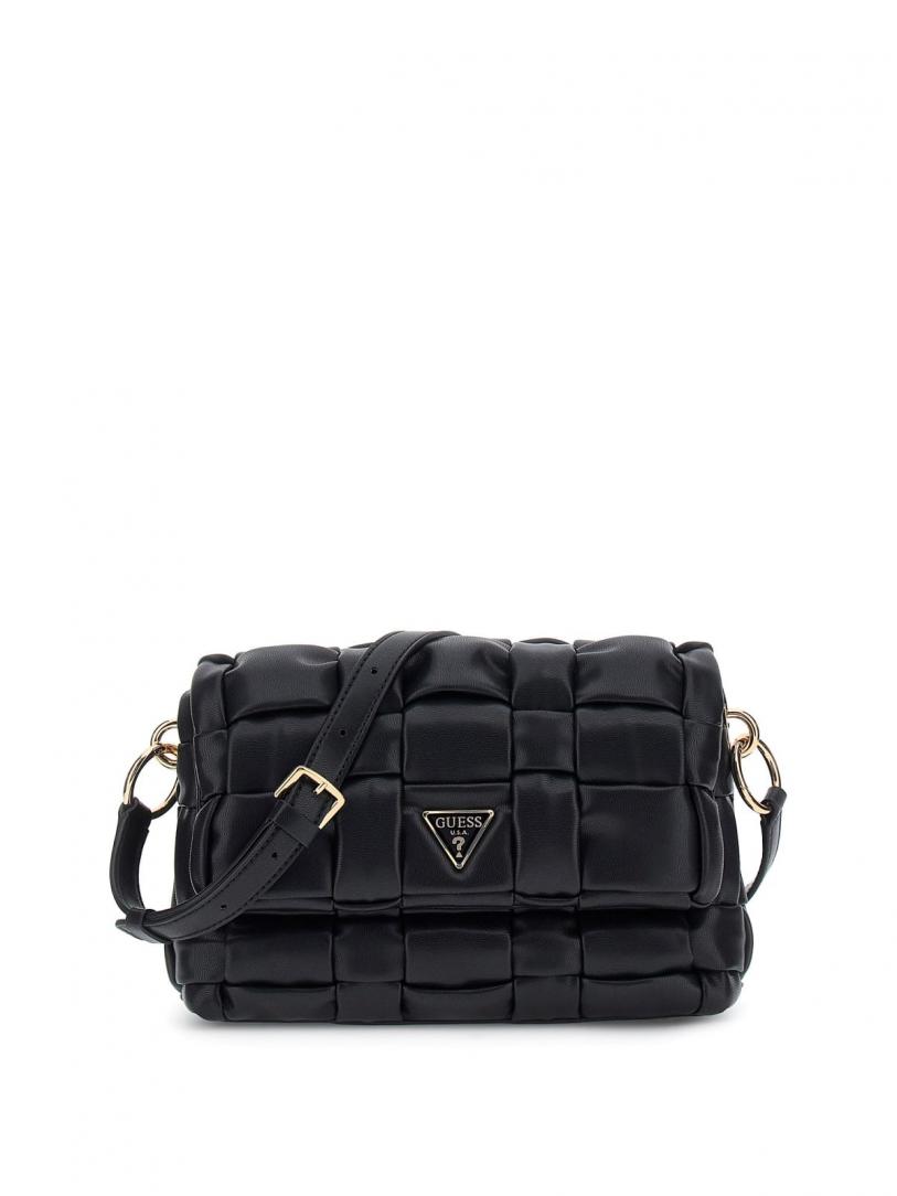 MARION FLAP SHOULDER BAG Nero 1