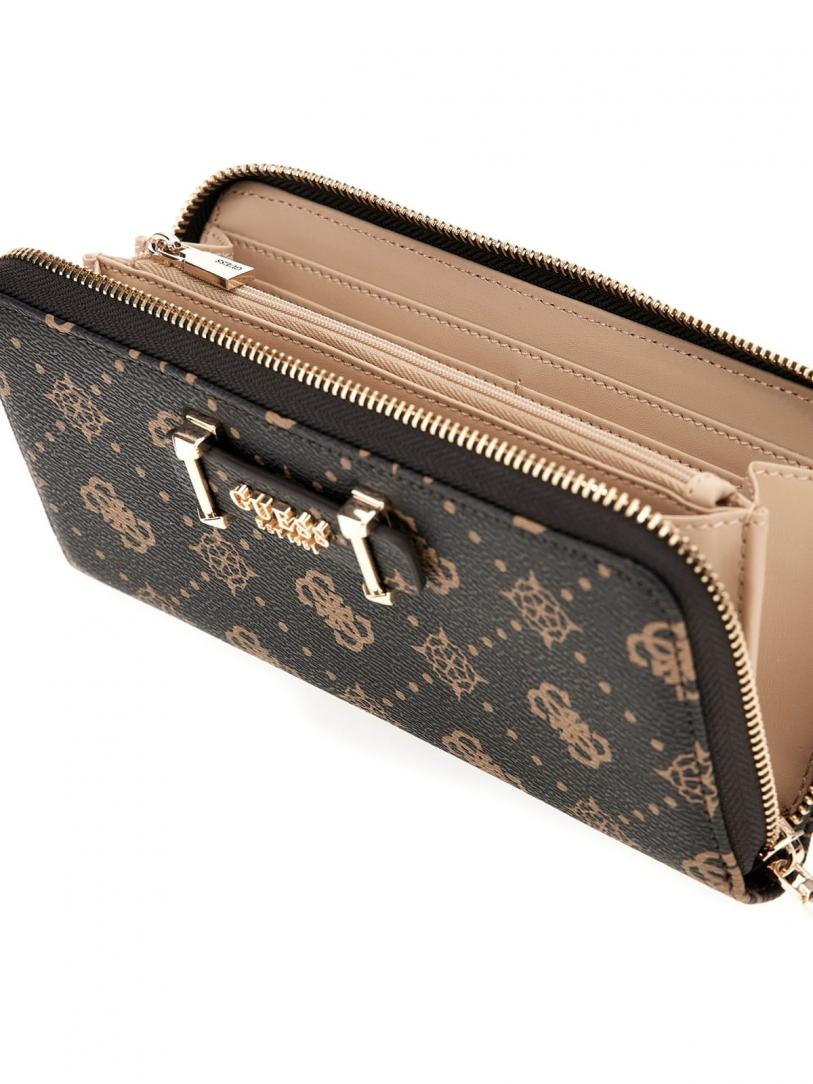 SILIA SLG LARGE ZIP AROUND Marrone SILIA SLG LARGE ZIP AROUND Marrone 3