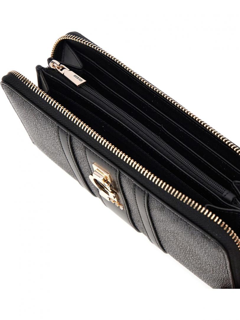 ERENIA SLG LARGE ZIP AROUND Nero ERENIA SLG LARGE ZIP AROUND Nero 3