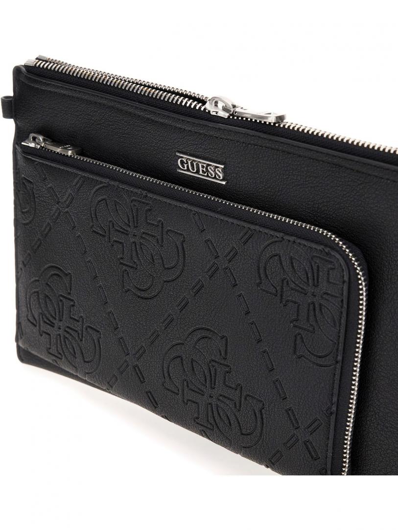 BOSTON CLUTCH L Nero BOSTON CLUTCH L Nero 3